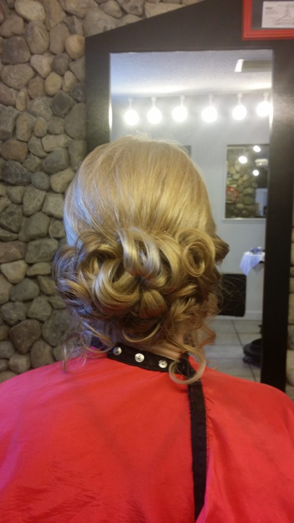 GIRL HAIRCUT FOR PROM NIGHT AT HAIRTECK INDIALANTIC